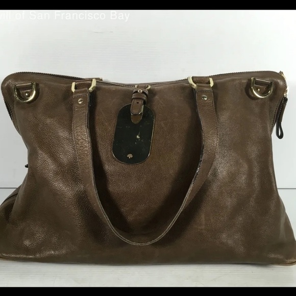 Mulberry Brown Leather Tote - Picture 1 of 14